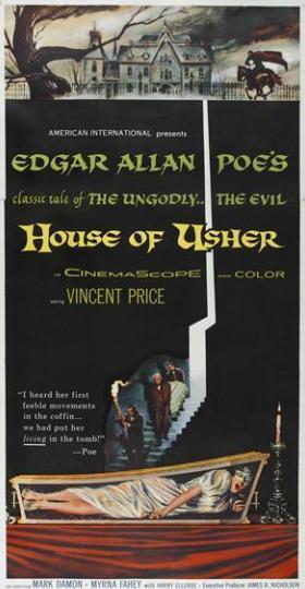 Дом Ашеров / Падение дома Ашеров / House of Usher / The Fall of the House of Usher (1960) HDRip-AVC | КПК | P