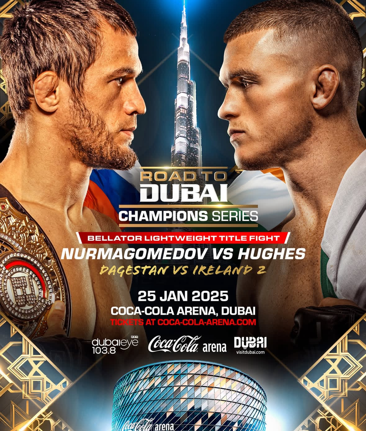   / PFL 2025. Road to Dubai Champions Series 1: Nurmagomedov vs. Hughes. Full Event (25.01.2025) HDTVRip 720p | 50 fps