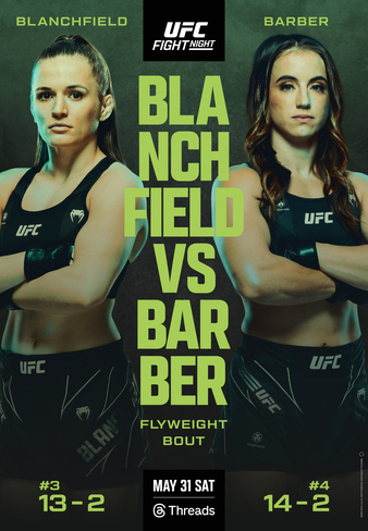   / . UFC on ESPN 68: Blanchfield vs. Barber. Full Event (31.05.2025) HDTVRip 720 | 50fps