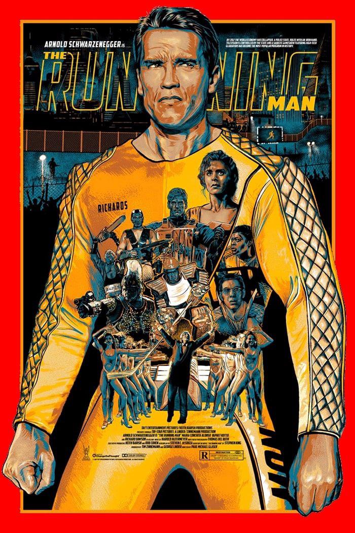 ������� ������� / The Running Man (1987) BDRip 1080p | Remastered