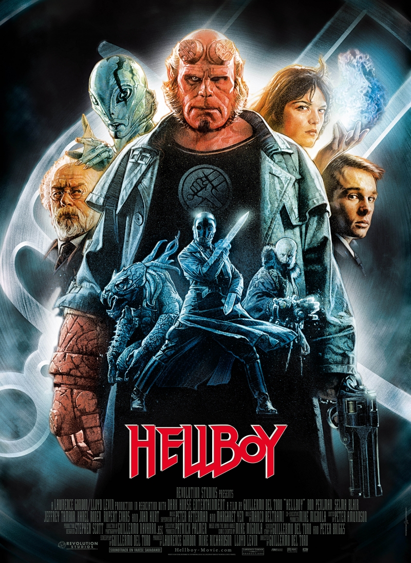 �������: ����� �� ����� / Hellboy (2004) WEB-DLRip-AVC | Open Matte | ����������� ������
