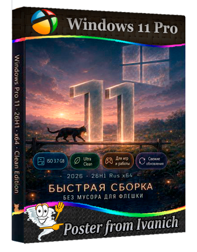 Windows 11 Pro 26H1 GAME 28000.2608 RU