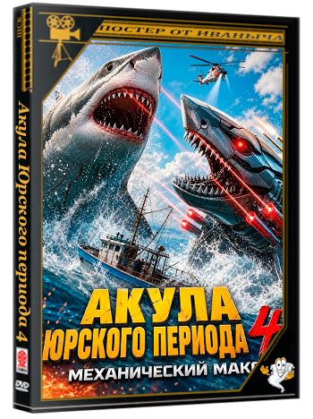 Акула Юрского периода 4: Механический Мако / Jurassic Shark 4: Metal Machine Mako (2026) WEB-DLRip