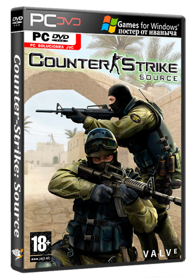Counter-Strike: Source (2004) [Ru/Multi] (v95/pv24/b911003710) RePack