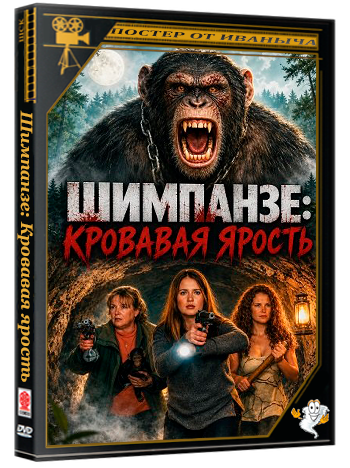 Шимпанзе: Кровавая ярость / Chimp Outbreak (2026) WEB-DLRip 1080p